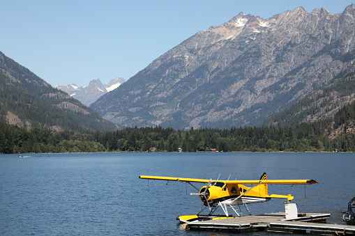 Float Airplane at Lake Chelan in North Cascades
Stehekin, Lake Chelan National Recreation Area
