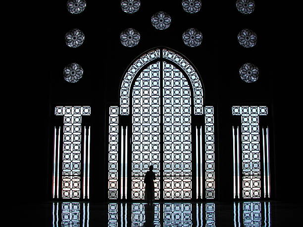 istock Woman silhouette in mosque 109717713