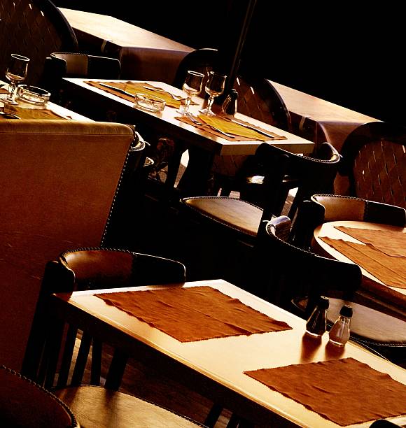 istock Tilt Shot of Restaurant Table Settings 109717769