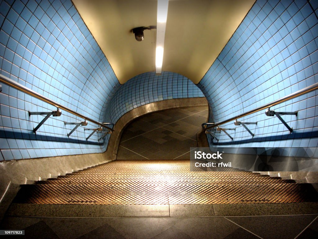 Métro de Londres - Photo de Tunnel libre de droits