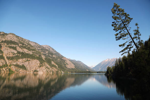 istock Reflection of Lake Chelan in North Cascades 1097178240