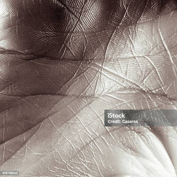 Closeup Of Persons Palm Toned Stock Photo - Download Image Now - Palm of Hand, Close-up, Adult