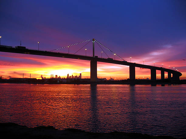 istock Road to the City at Sunset 109718105