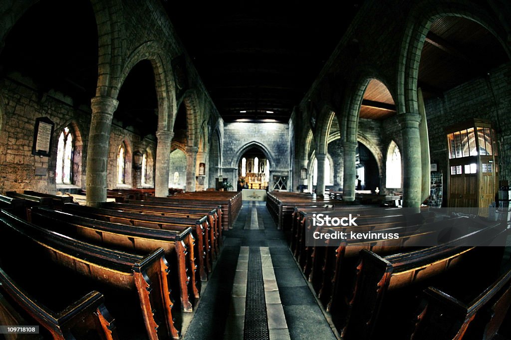 Antiga Igreja - Royalty-free Banco de Igreja Foto de stock