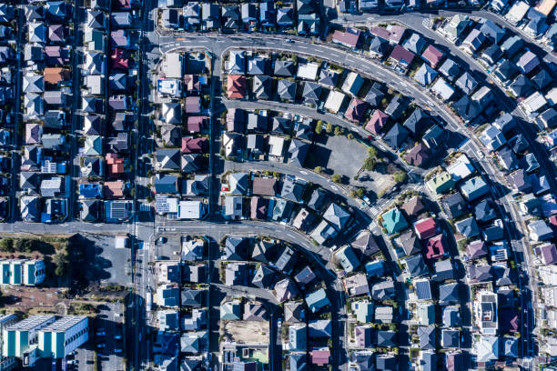 istock Scenery of a beautiful residential area 1097181464
