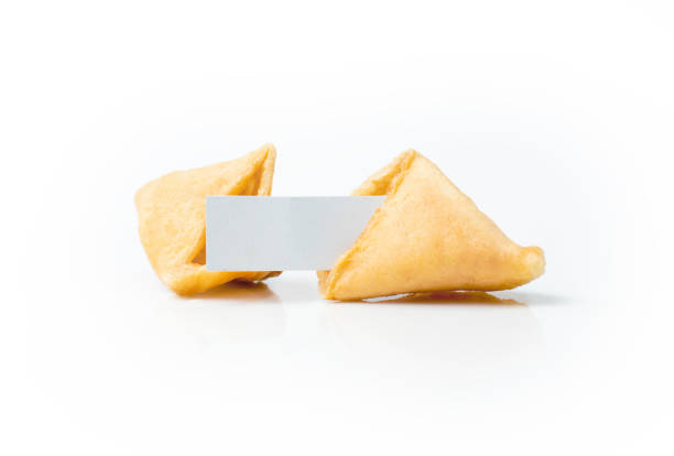 istock Fortune cookies with blank white paper 1097181806