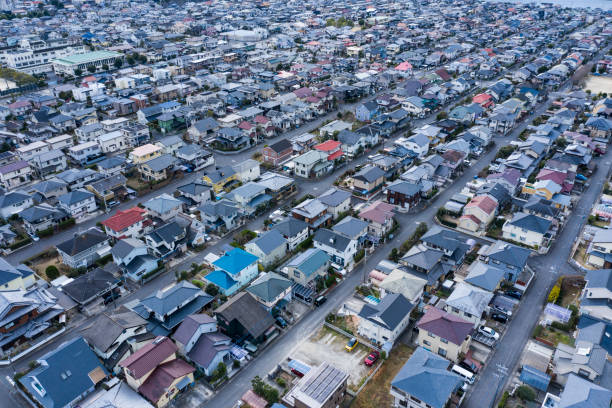 istock A town where detached houses spread 1097182130