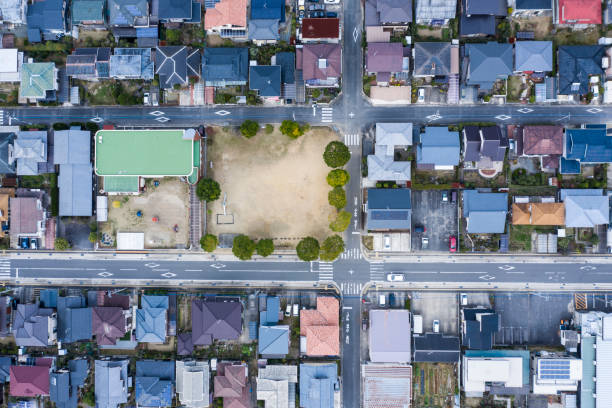 istock A town where detached houses spread 1097182204
