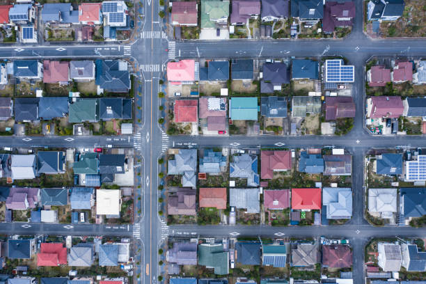 istock A town where detached houses spread 1097182226