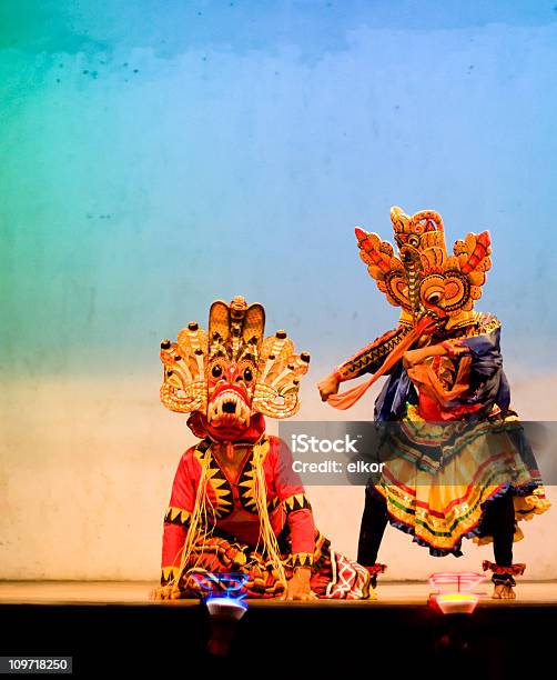 Ballo Sri Lanka Tradizionali Maschera - Fotografie stock e altre immagini di Sri Lanka - Sri Lanka, Tipo di danza, Maschera