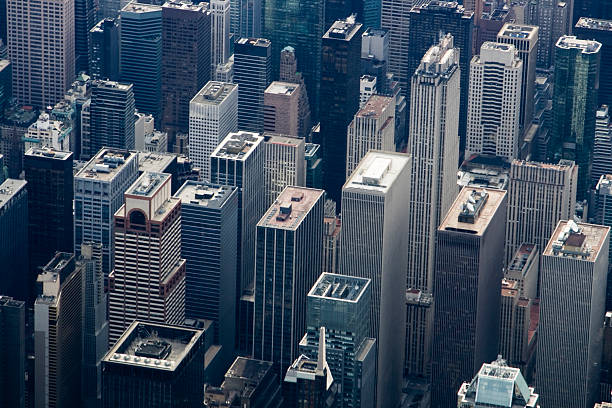 Urban Aerial 2 stock photo