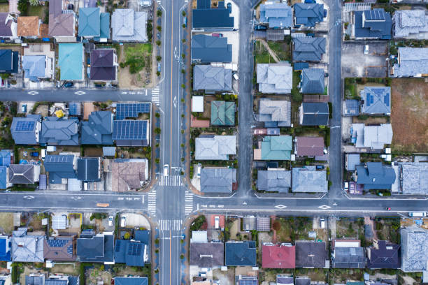 istock Scenery of a beautiful residential area 1097183872