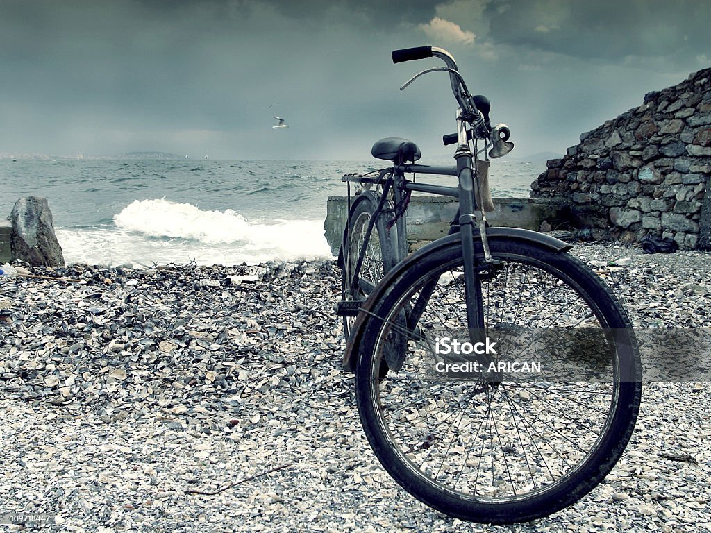 Bicicleta - Royalty-free Areia Foto de stock