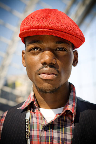 istock Portrait of Trendy Young Hipster Man 109718754