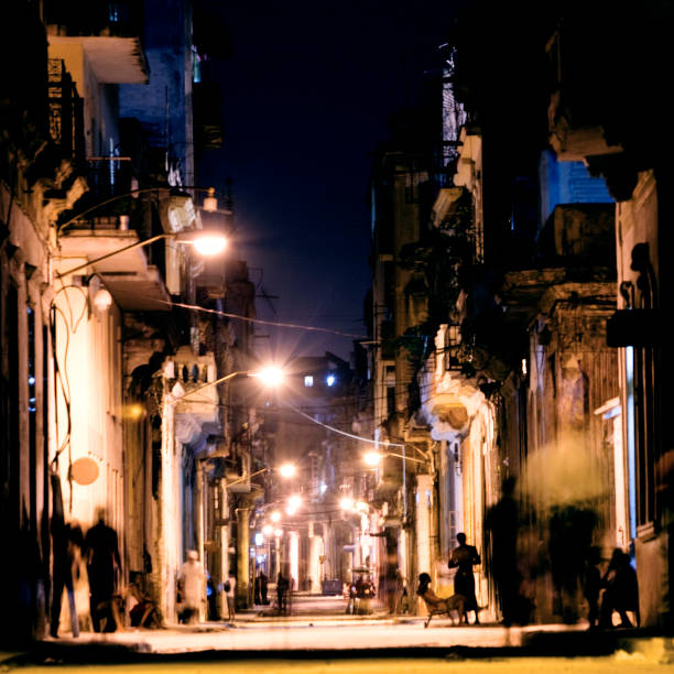 night in town.