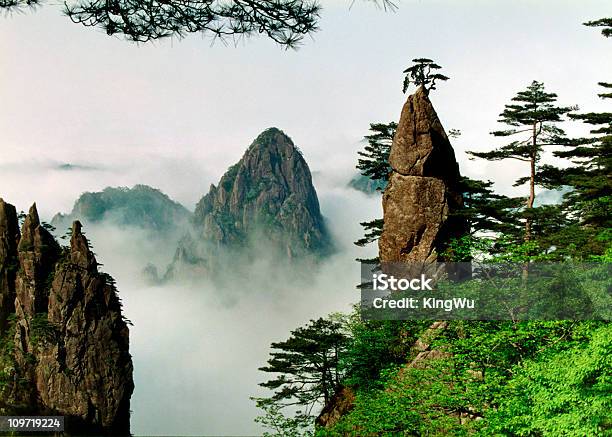 Beauty In Nature Stock Photo - Download Image Now - Mt. Hua - Shaanxi Province - China, Aerial View, Anhui Province