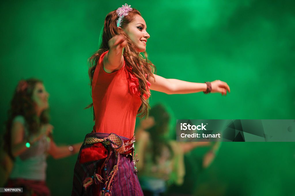 Gipsy  Theatrical Performance Stock Photo