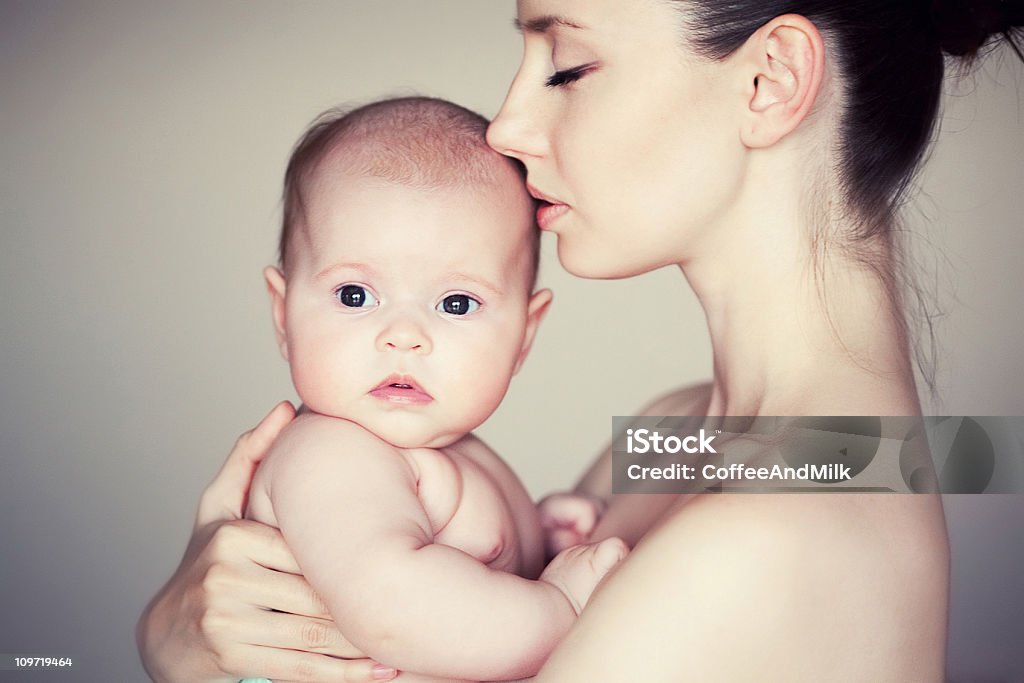 Mutter und Baby - Lizenzfrei Mutter Stock-Foto