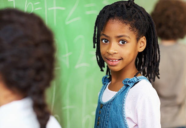 istock African American school girl in classroom 109720338