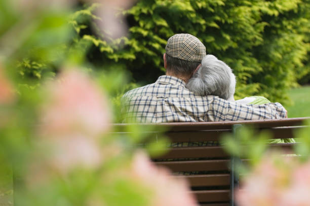 istock Senior couple relaxing 109720595