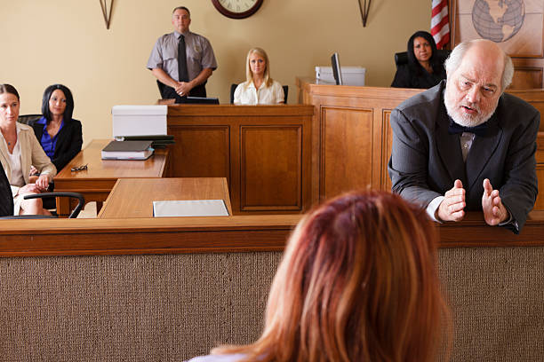 istock Lawyer in Court 109721058