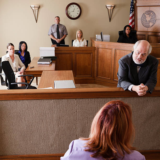 istock Lawyer in Court 109721075
