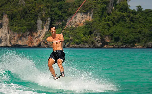 Photo of Wakeboarding on tropical Waters (XXXL)