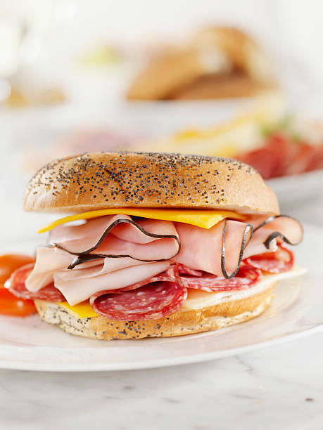 istock Deli Meat and Cheese Sandwich 109721846