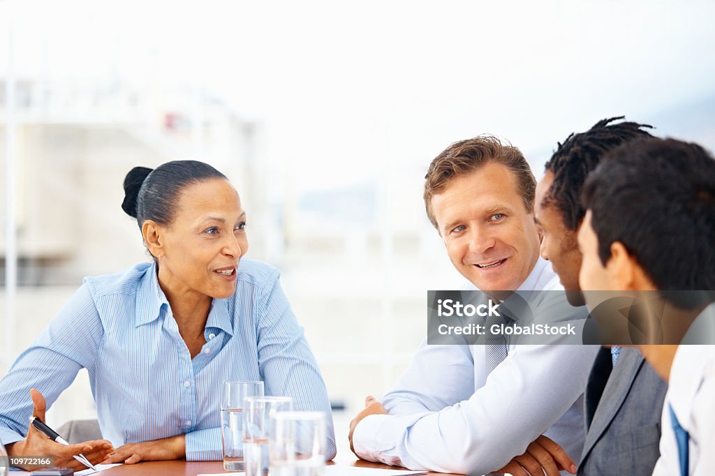 Geschäftsleute in einem meeting - Lizenzfrei Generaldirektor - Oberes Management Stock-Foto