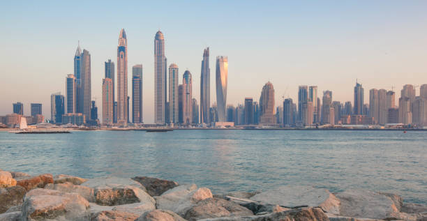 istock Cityscape of Dubai Marina 1097223682
