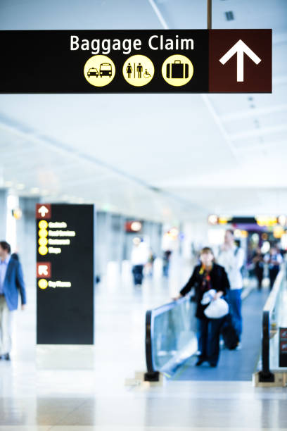 istock Baggage Claim Sign at the Airport 109722854