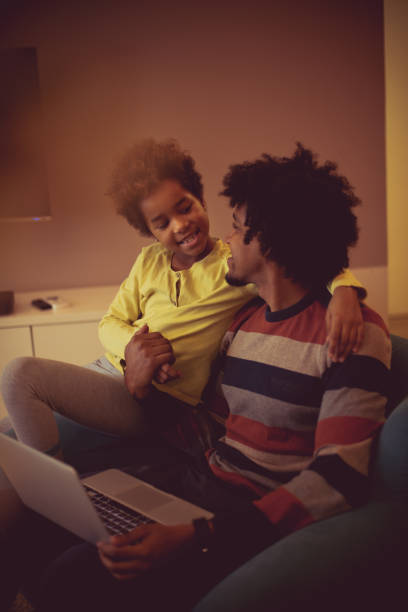 istock With dad, he learns something new every day. 1097229960