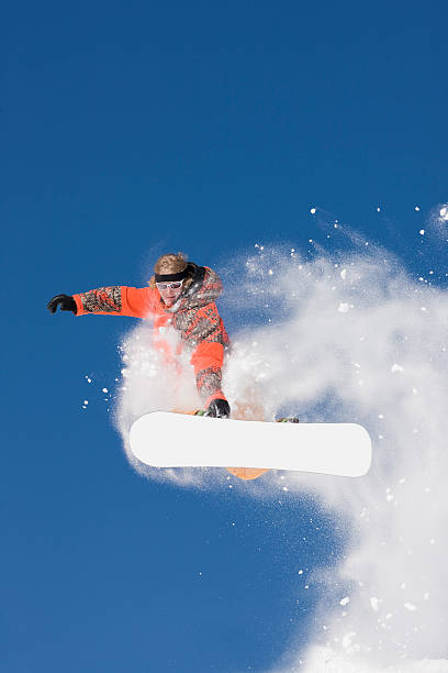 istock Extreme Snowboard Jump In Colorado 109723575