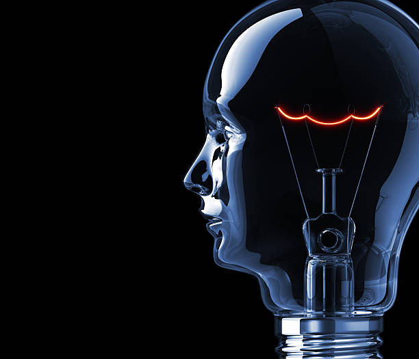 istock Hot Filament of Light Bulb Head 109723687
