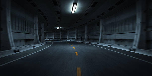 istock Curve in Road of Tunnel 109723706