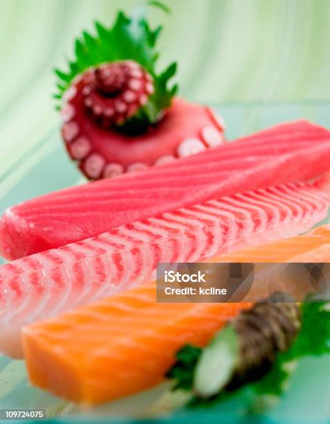 Świeże Składniki Do Sushi - zdjęcia stockowe i więcej obrazów Bez ludzi - Bez ludzi, Cała postać, Chrzan japoński