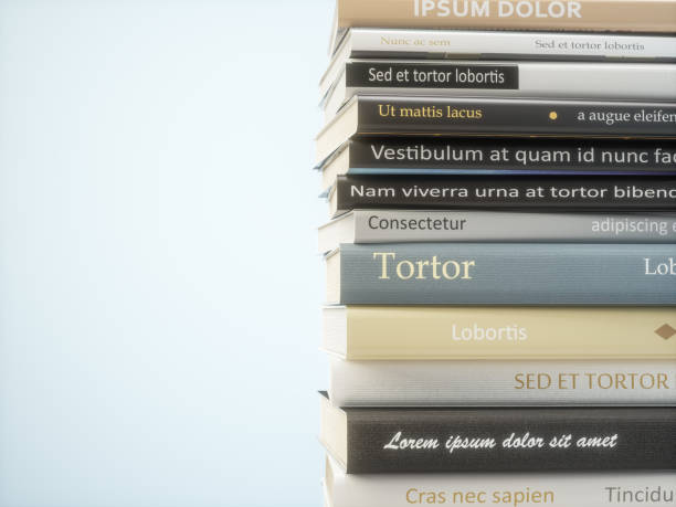 istock Stack of colorful books with copy space for text 1097241762