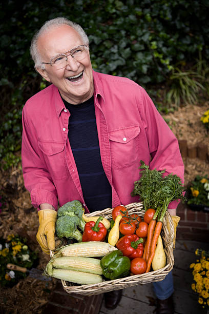 istock Active Senior Man in Garden 109724318
