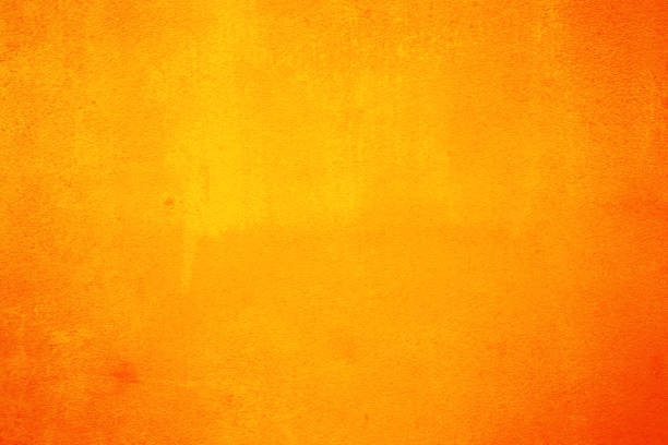 fondo de cemento naranja - abstract art painted image surrounding wall fotografías e imágenes de stock