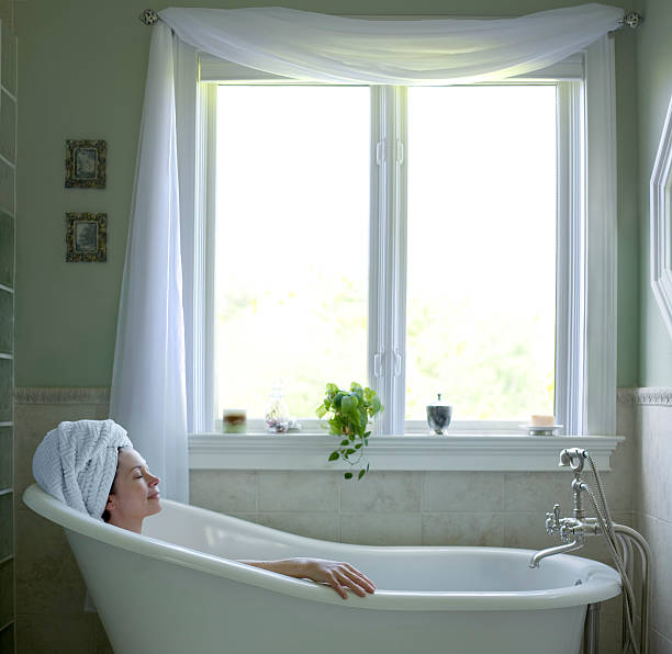 istock woman in bathtub 109724692
