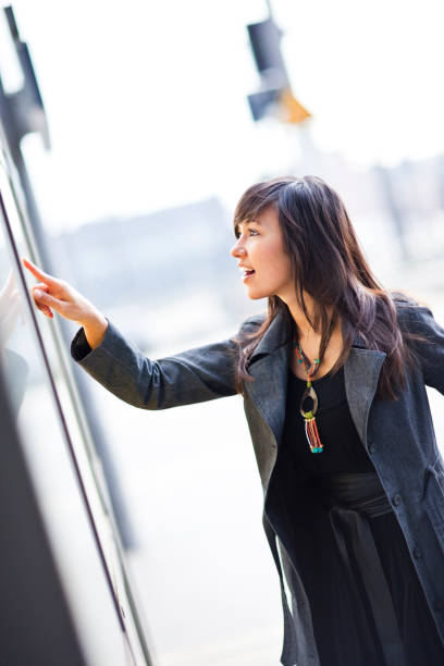istock Businesswoman on the move 109725260