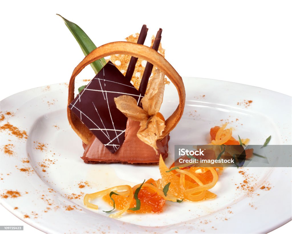 Elegante-mousse - Lizenzfrei Dessert Stock-Foto