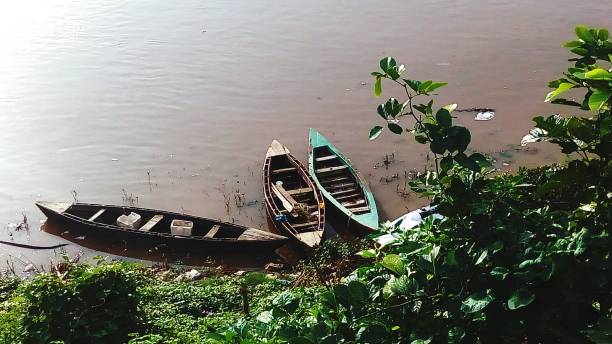 istock Boats in the river 1097255164