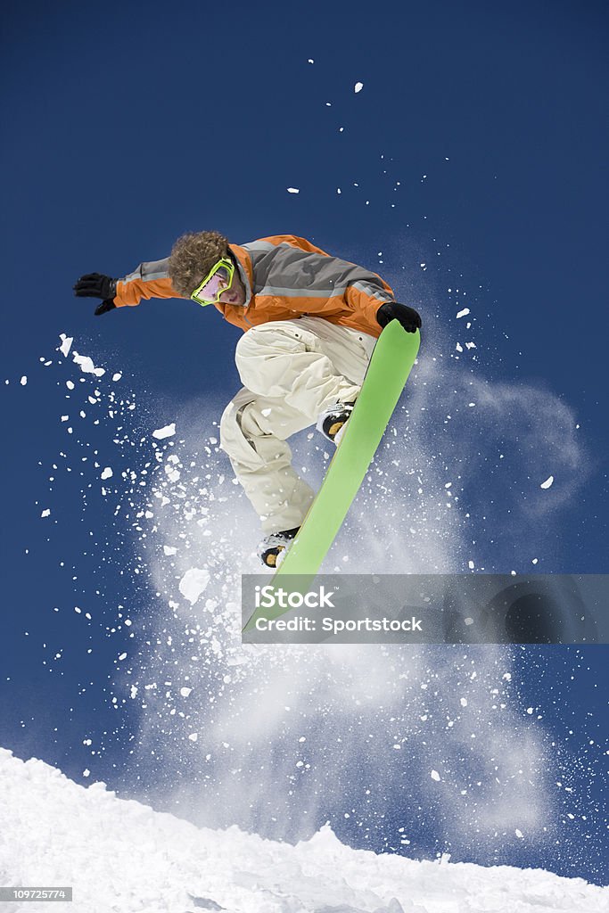 Snowboarden In Colorado - Lizenzfrei Snowboardfahren Stock-Foto