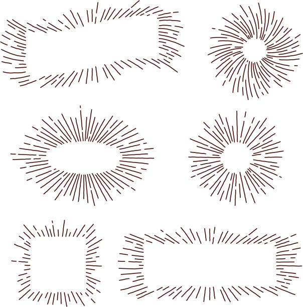 retro starburst set