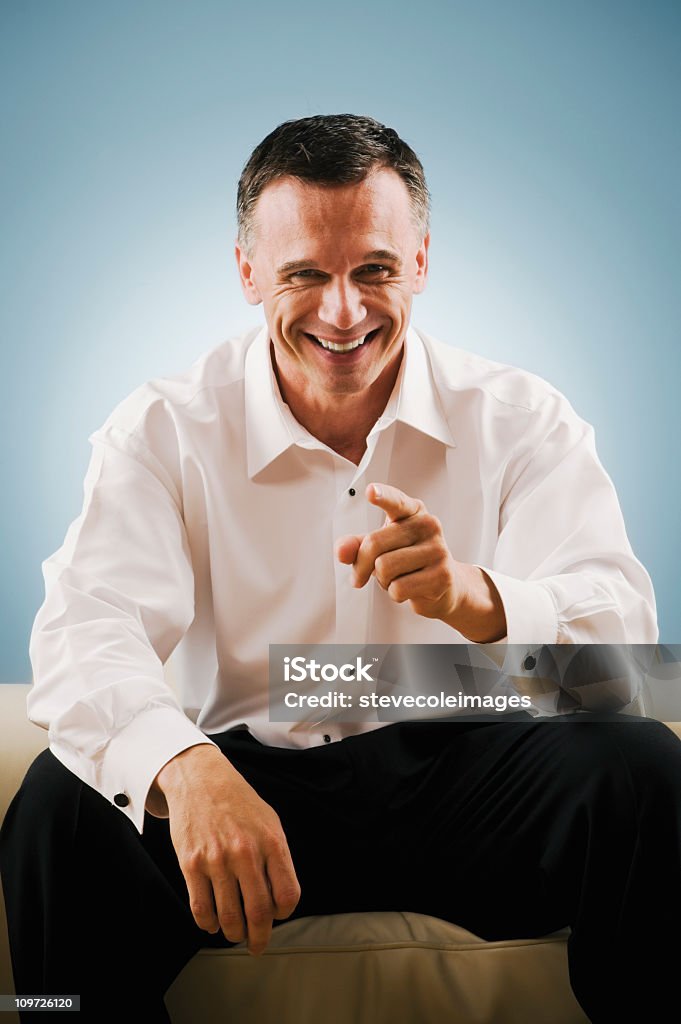 Retrato de homem-alegre - Royalty-free Adulto Foto de stock