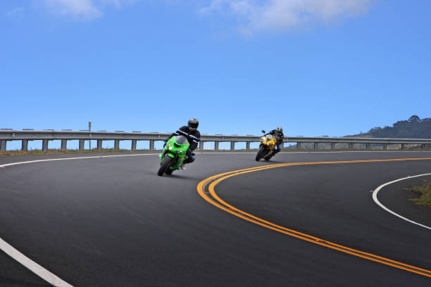 Motorcycles  motorcycle racing stock pictures, royalty-free photos & images