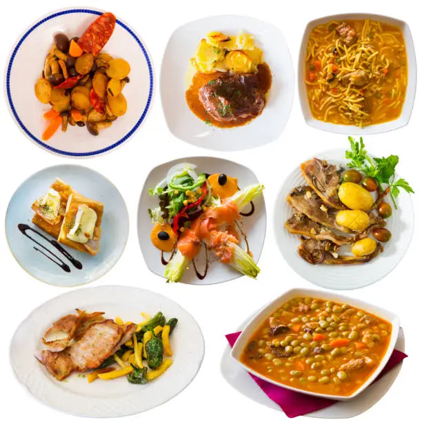 Photo of Collage of Catalan cuisine dishes