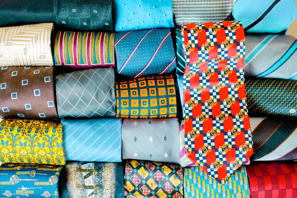 istock Men's tie collection. Used as background 1097264958
