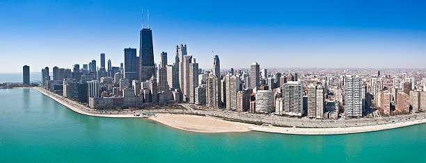 Chicago Aerial Panoramablick – Foto